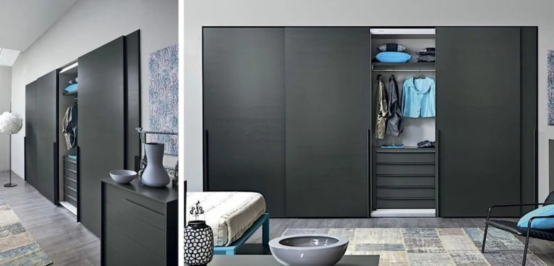 Stylish built -in wardrobe