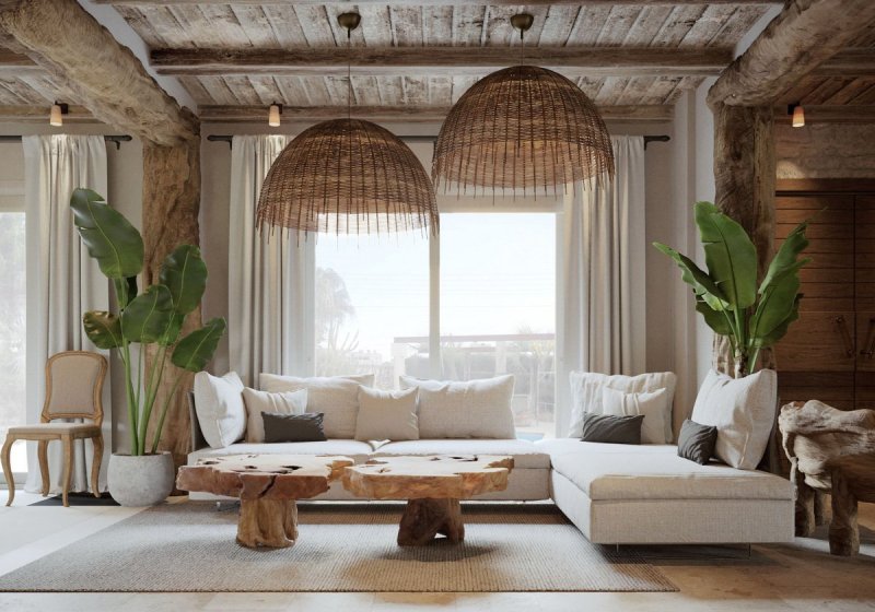 Interior style eco -style