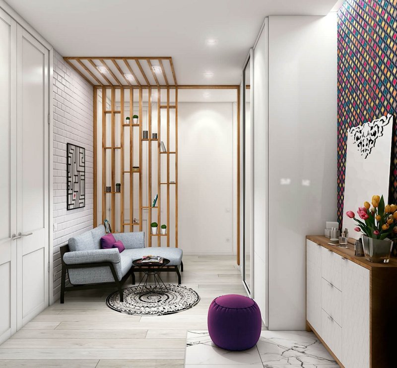 Hallway in modern style