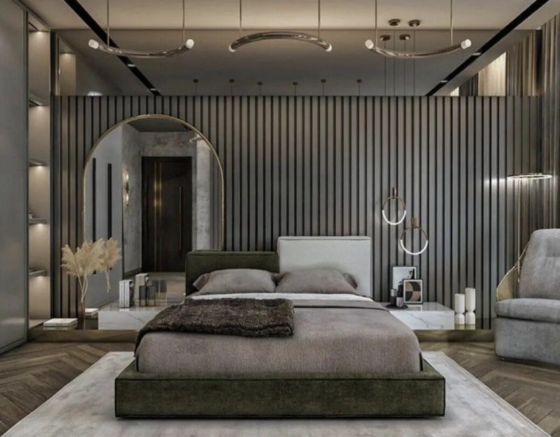 The design of the modern bedroom