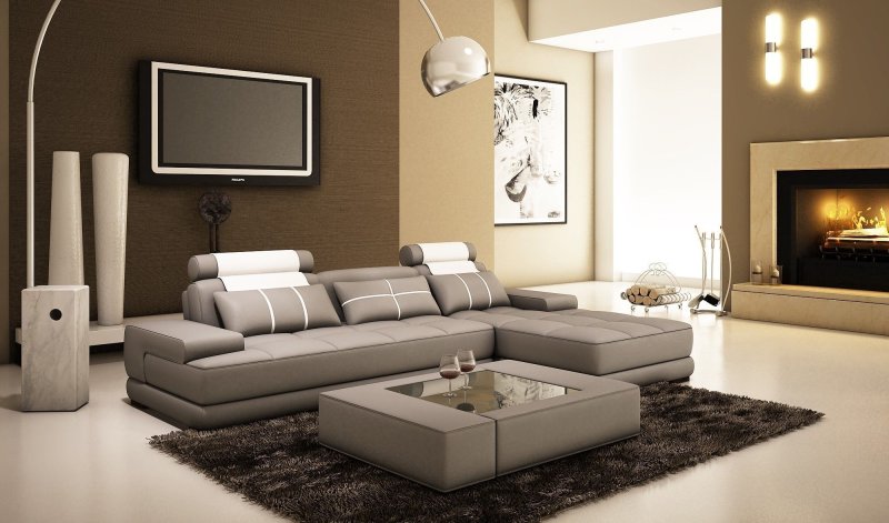 Modern living room sofas