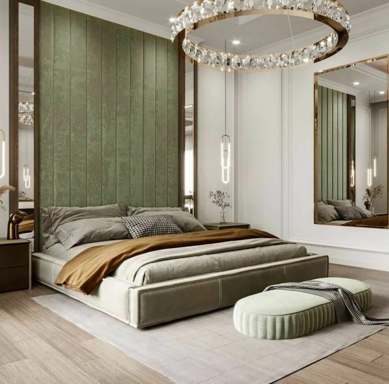 Bedrooms in modern style