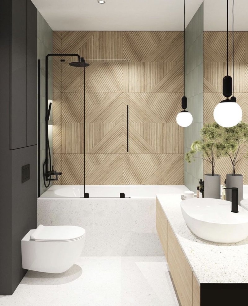 Modern bathroom design