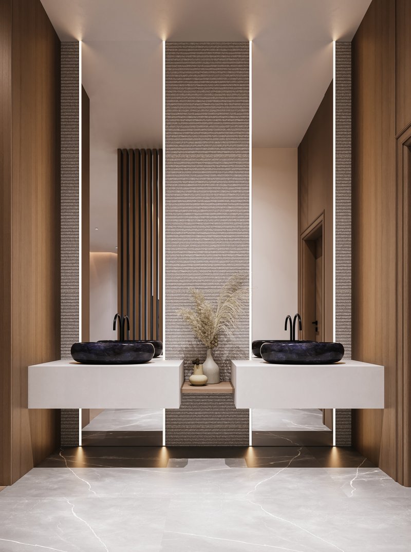 Modern bathroom