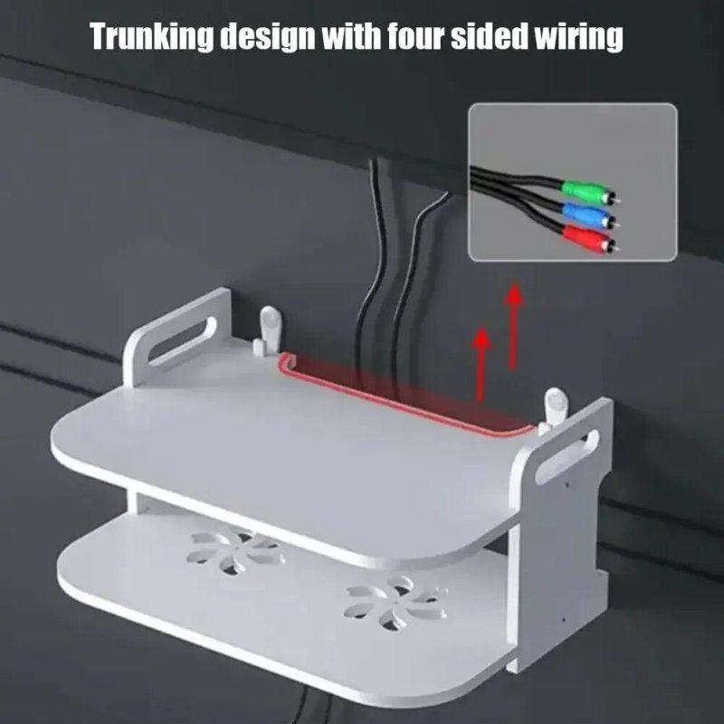 Shelf under Wi Fi Router