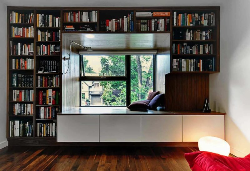 Book Shelves in the interior