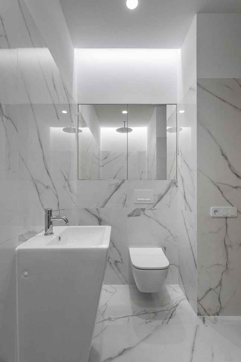 Marble toilet