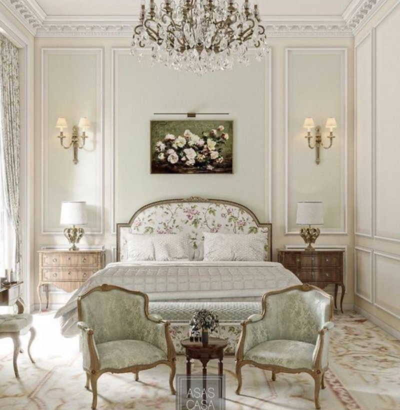 Bidermaire -style bedroom