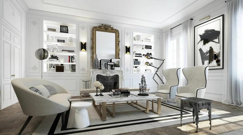 Parisian style in the interior