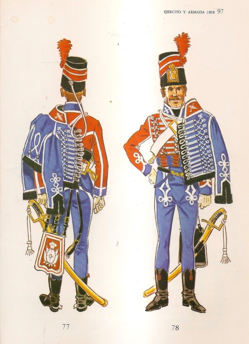 Hussar's uniform 1812