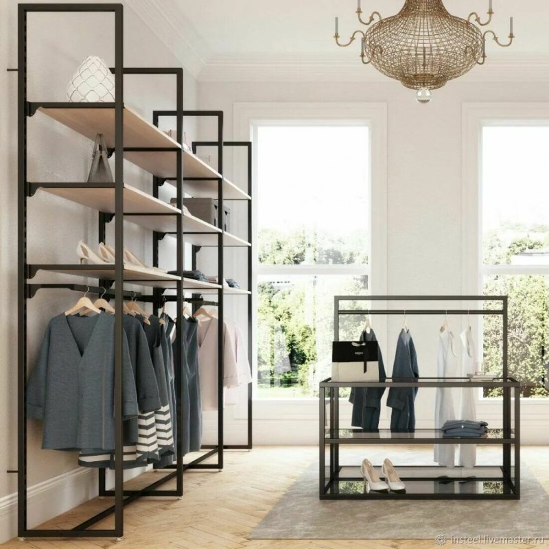 Showurum racks of clothing