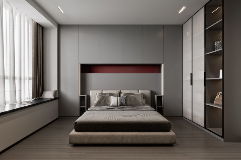 The design of the modern bedroom