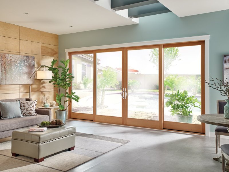 Widescreen sliding doors Patio