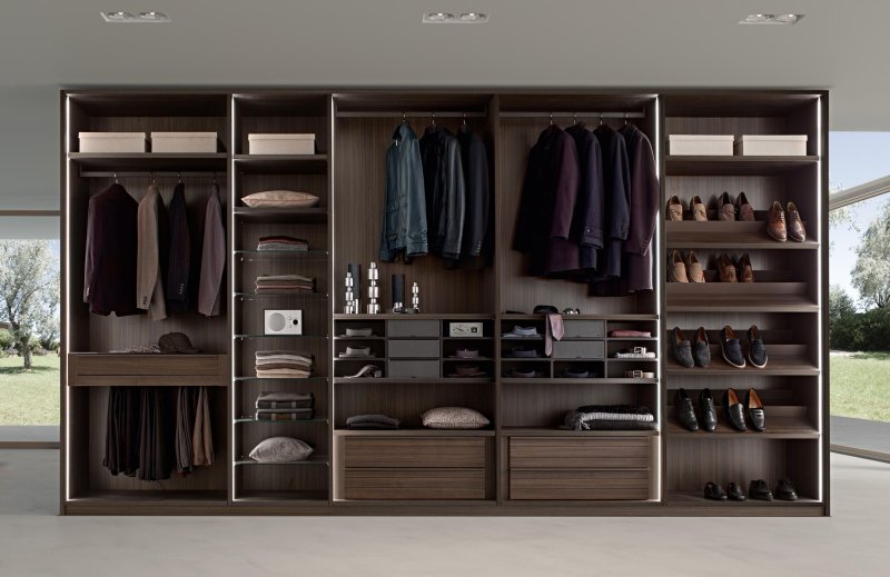 Cabinet of a wardrobe compartment