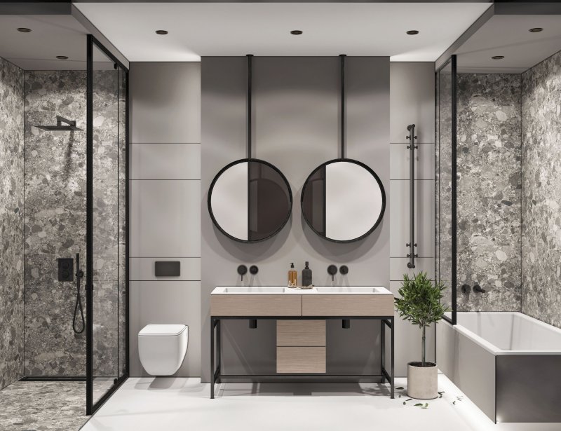 Stylish bathrooms