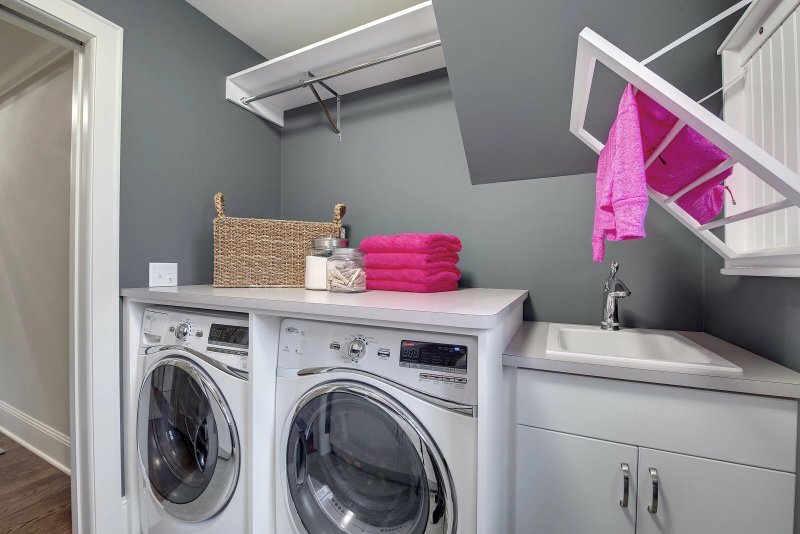 Laundry in a private house