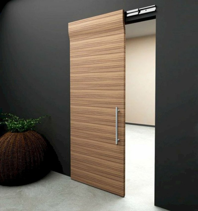 Sliding interior door