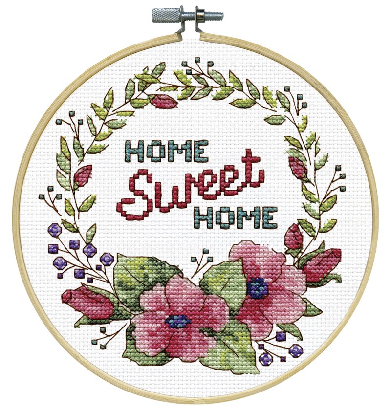 Home Sweet Home Cross Embroidery