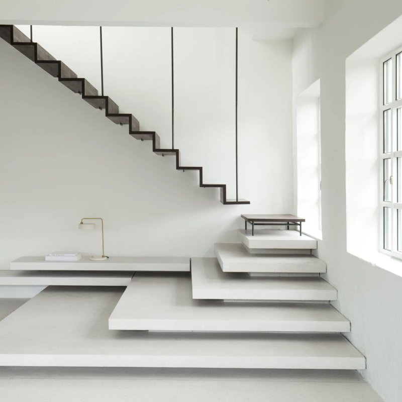 Minimalism style staircase