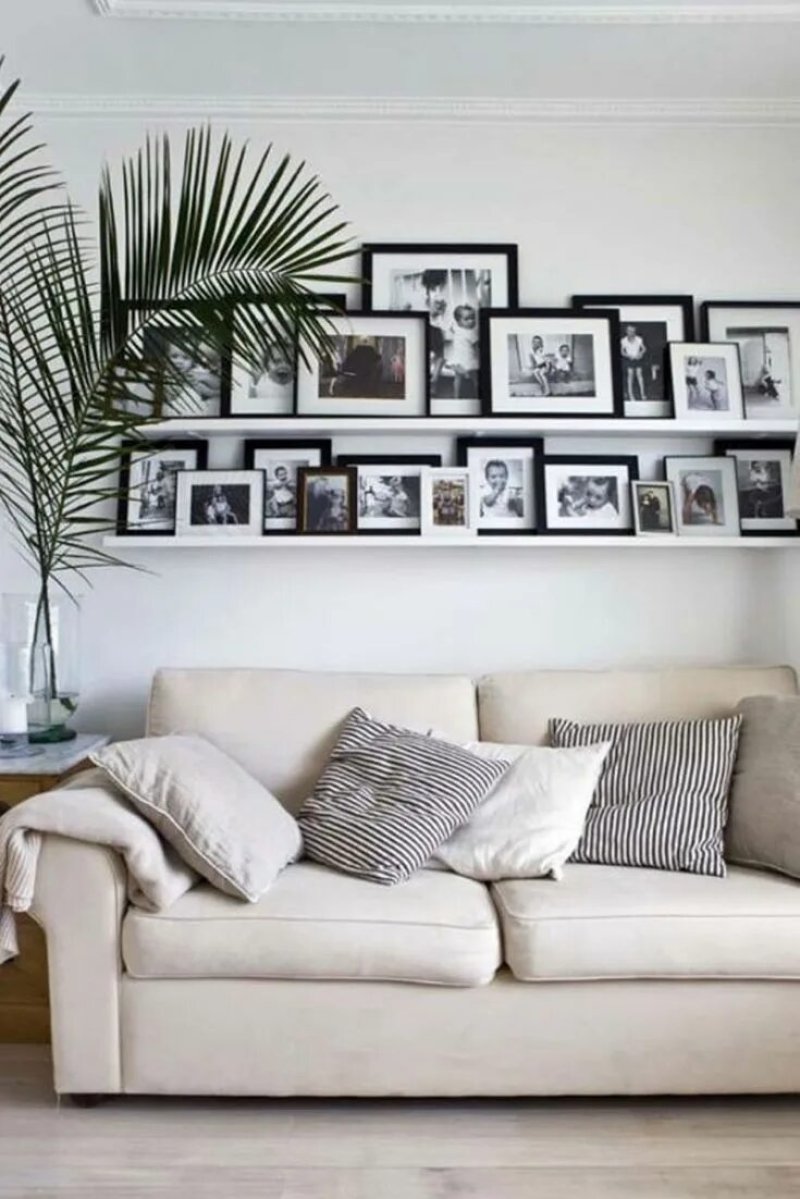 Decor over the sofa