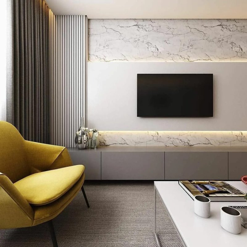 Living room in modern style