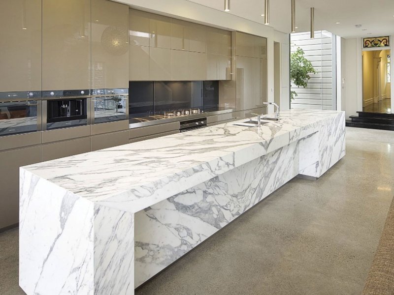 Marble kitchens design