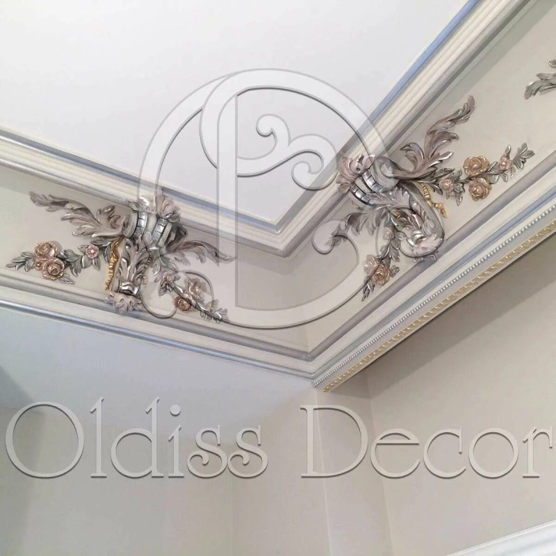 Ceiling stucco molding