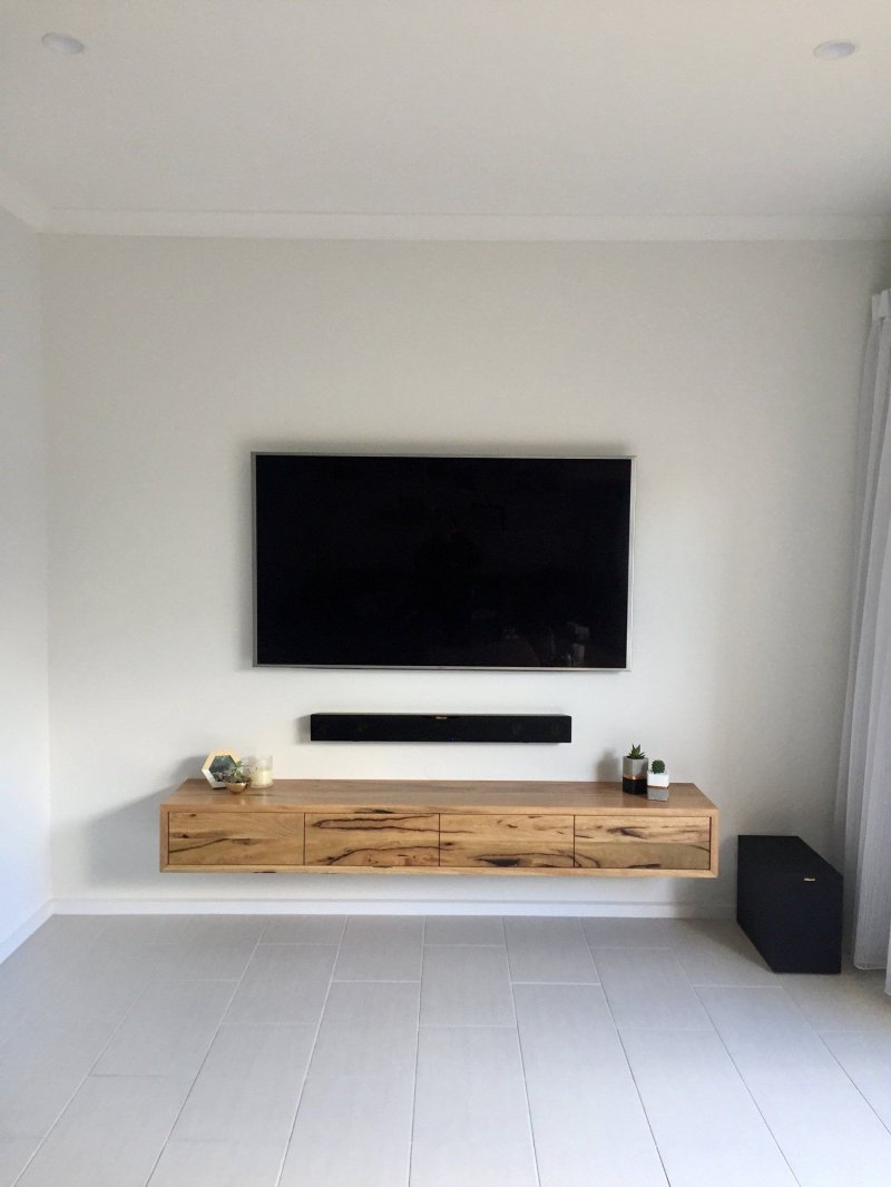 Hanging shelf for TV IKEA