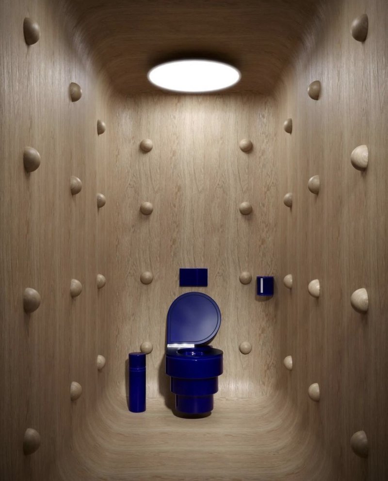 Toilet in modern style