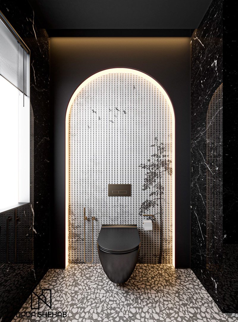 Toilet modern design