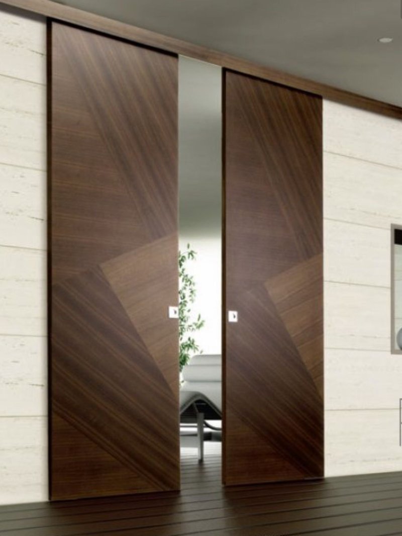 The design of the sliding door