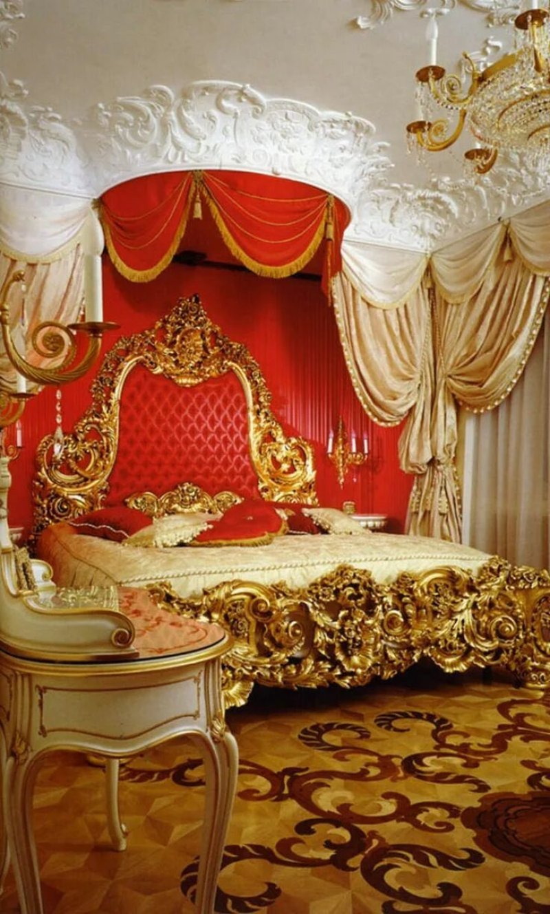 Baroque style bedroom