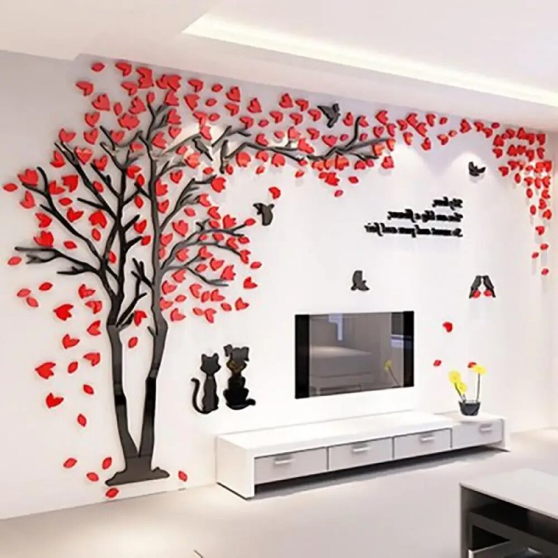 Wall stickers in the interior