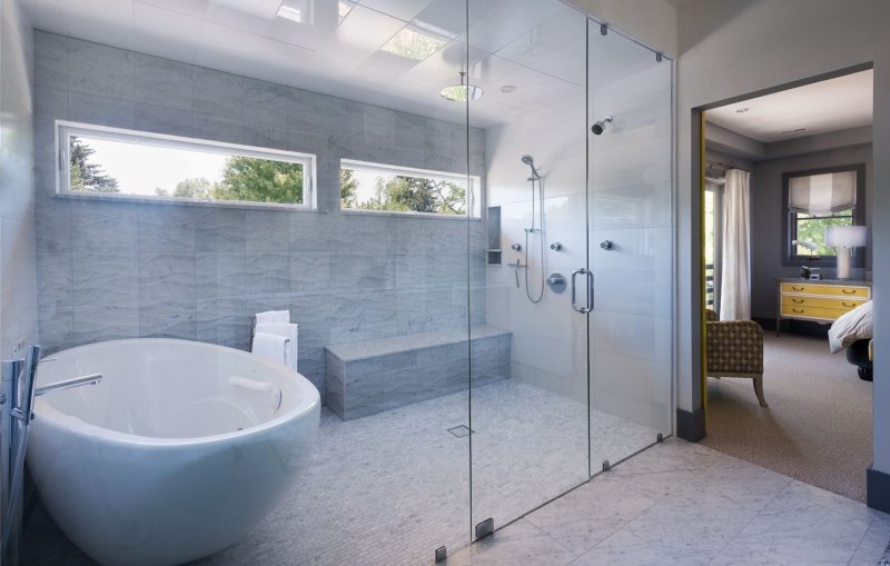 Bathroom with shower