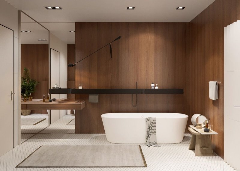 Bathroom in modern style