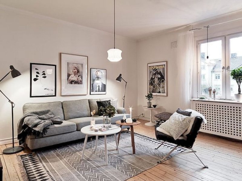 Scandinavian style living room