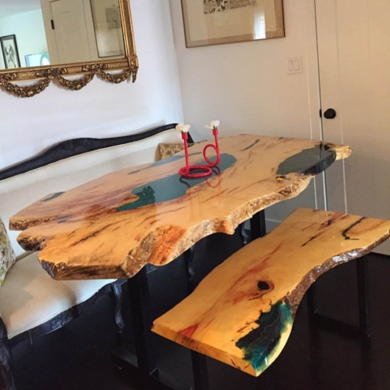 Epoxy table