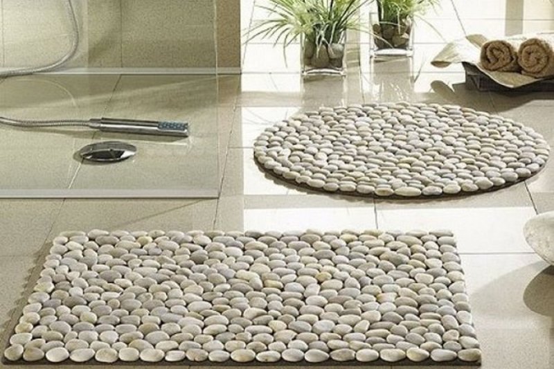 Pebble mat