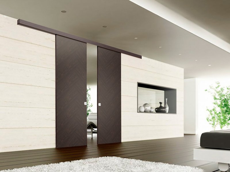 The design of the sliding door