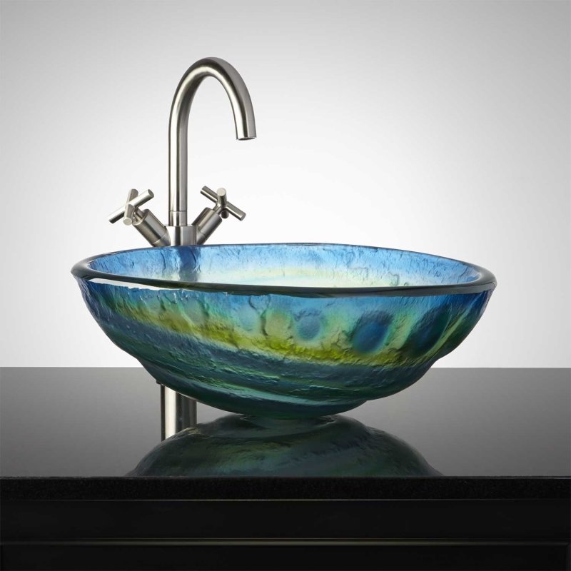 Glass sink