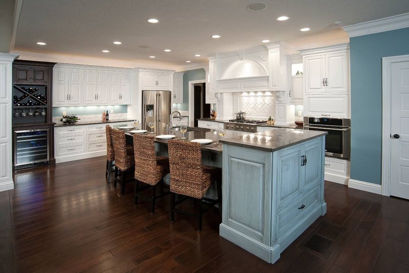 American -style kitchen interior