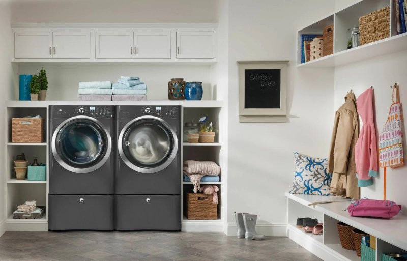 Laundry in the apartment design