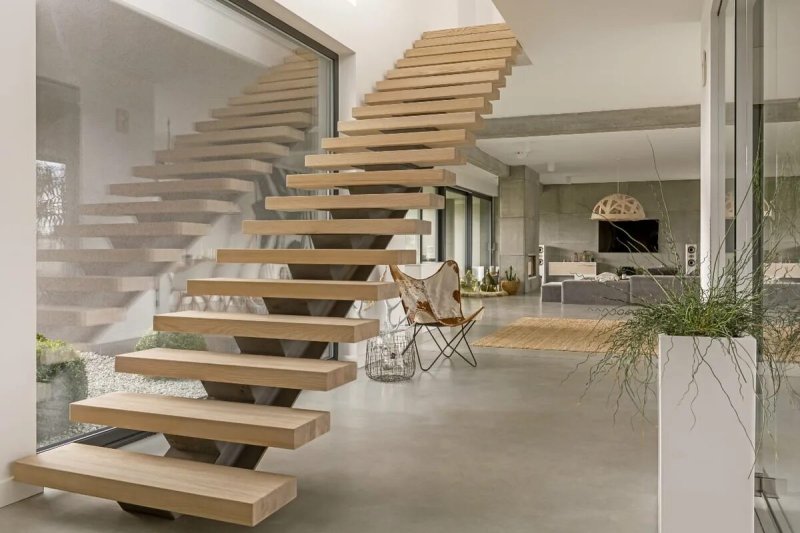 Staircase in modern style