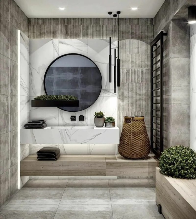 Stylish bathrooms