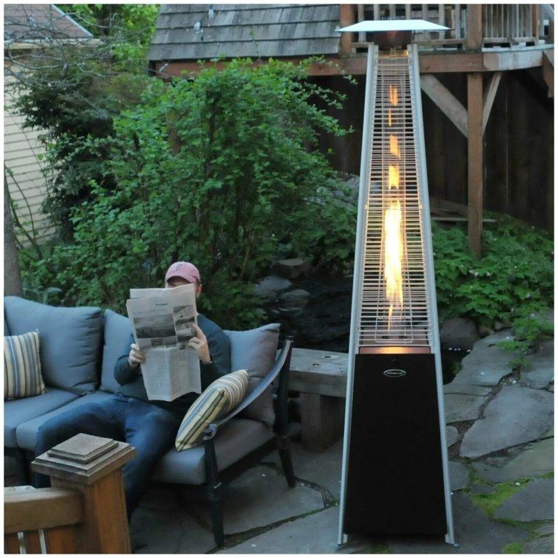 Street gas infrared heater