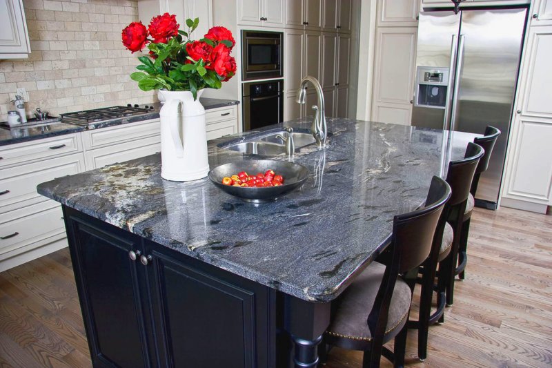 Marble countertop for the kitchen