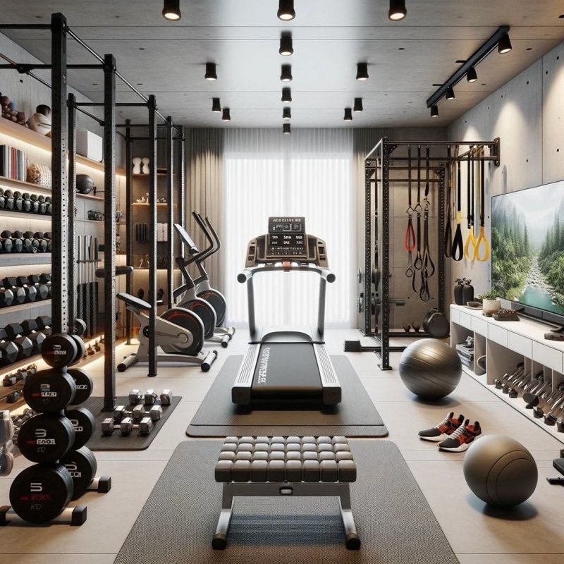 The design of the gym