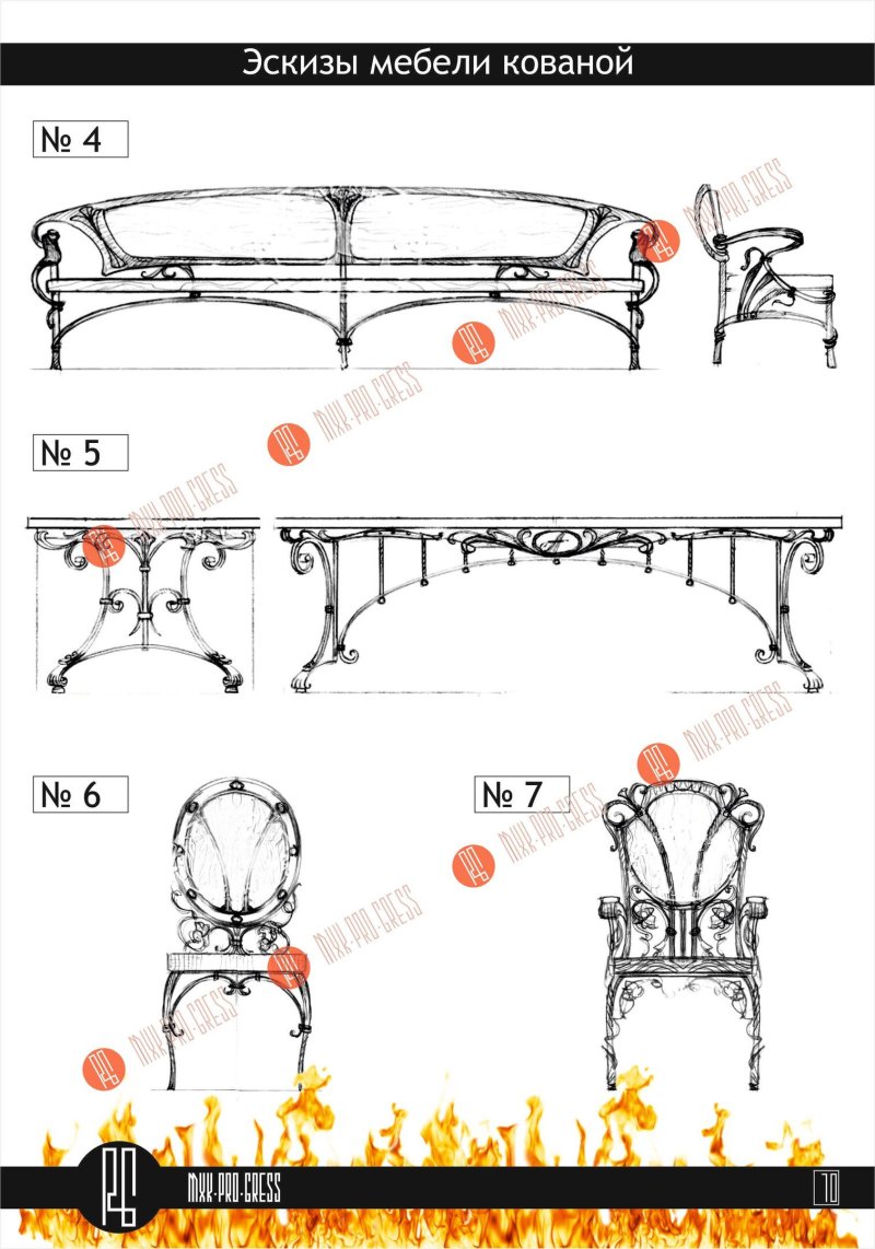 Cold for forging benches drawing