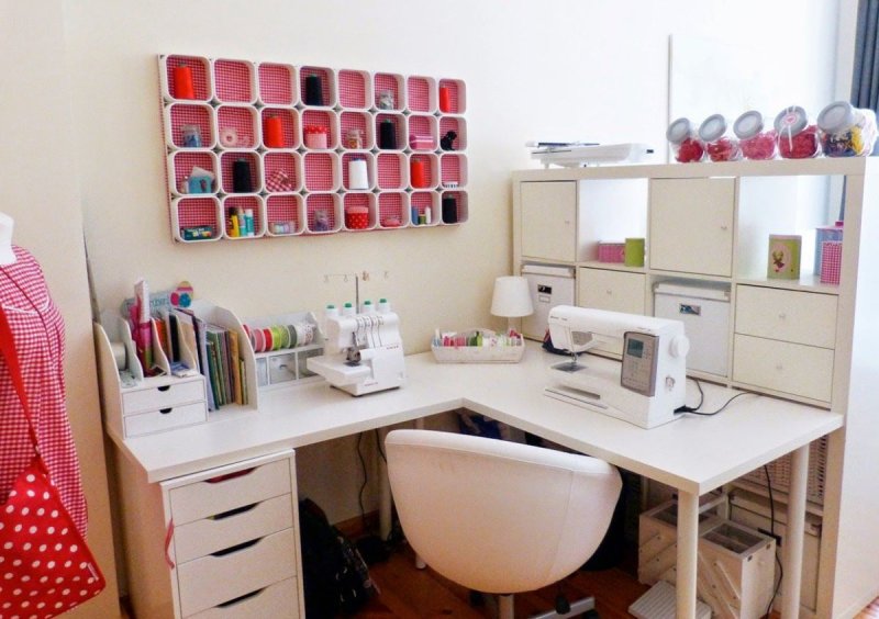 Sewing corner