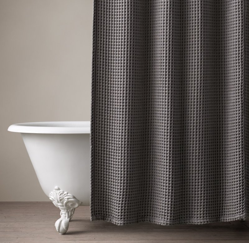 Bathroom curtain fabric